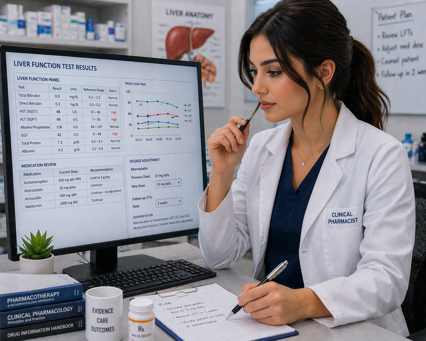 Hepatic Dose Adjustment